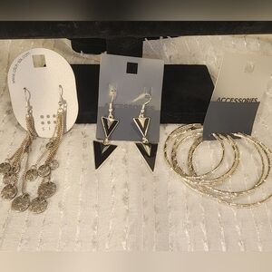 3 sets beautiful earings